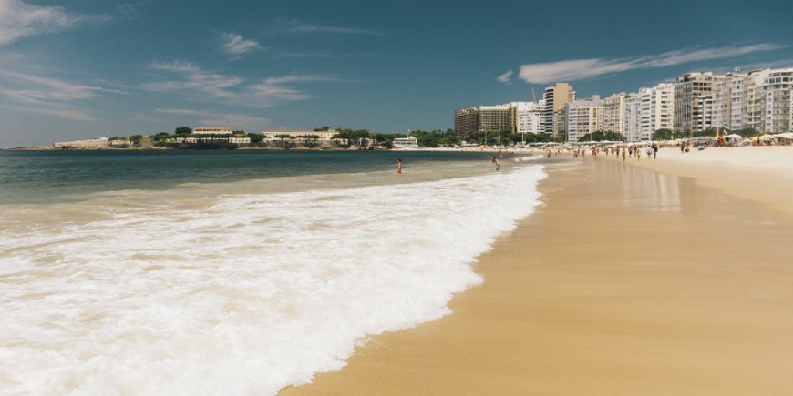 Der Strand in Rio