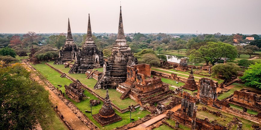 Wat Phra Si Sanphet-Tempel in Ayutthaya