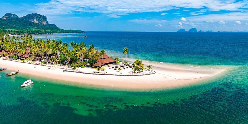 Perlenstrand auf der Insel Koh Mook in Thailand.