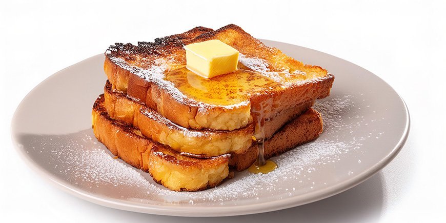 French Toast auf einem Teller