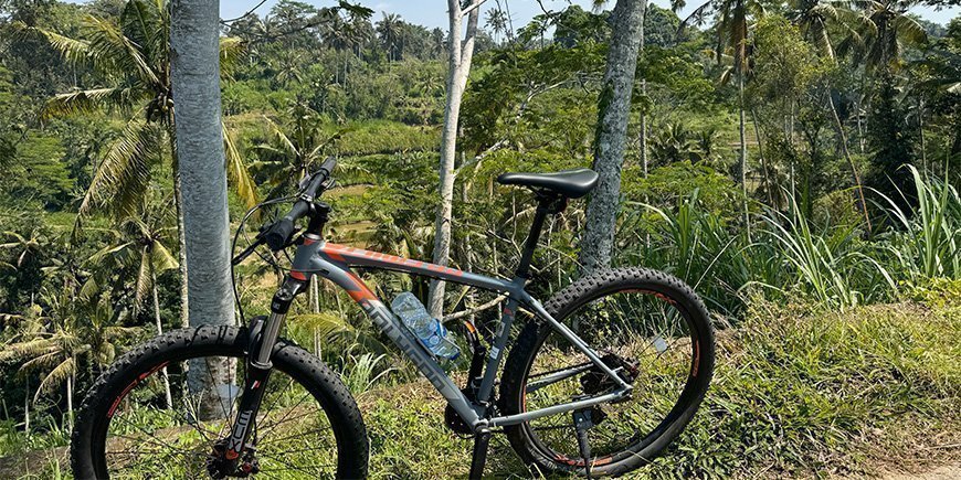 Mountainbiken in wunderschöner Umgebung